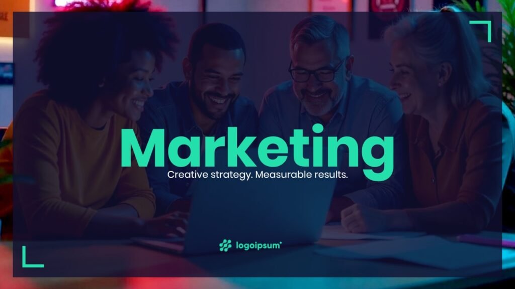 Marketing Agency Presentation PowerPoint template — slide 1 preview