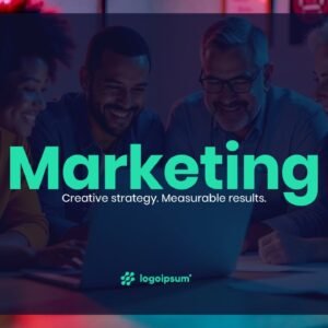 Marketing Agency Presentation PowerPoint template — slide 1 preview
